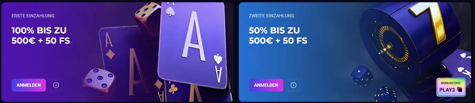 Lucky7even Casino Boni und Aktionen